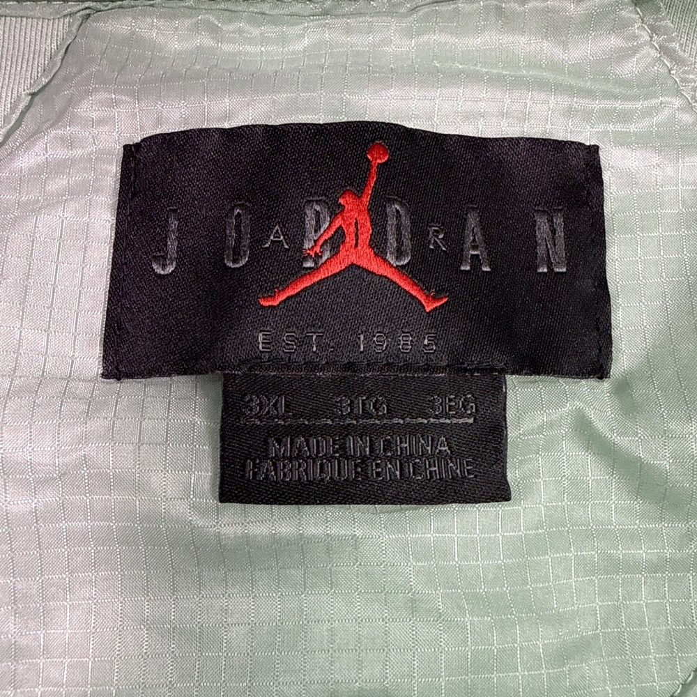 Jordan 23 Engineered Gray 3XL Men's 1/4 Zip Hoodie Logo Pockets Standard Fit - Picture 4 of 11